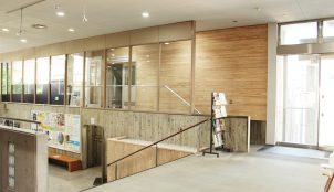 愛媛県美術館_白華レス不燃木材